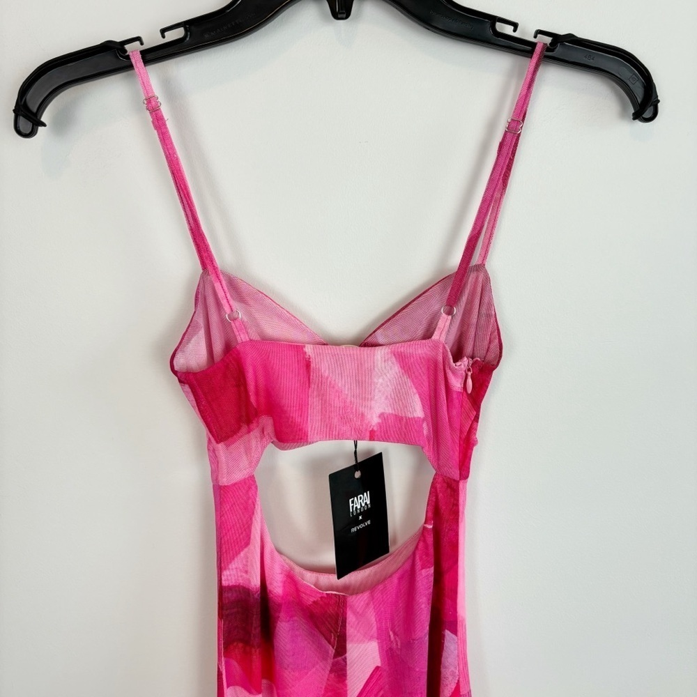 Farai London X Revolve Cut Out Jumpsuit In Pink Size Xs — image 4 of 8